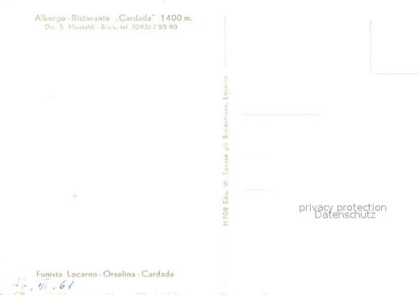 Seilbahn Funivia Locarno-Orselina-Cardada – Bild 2