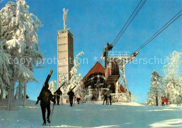 Seilbahn Fichtelberg Bergstation