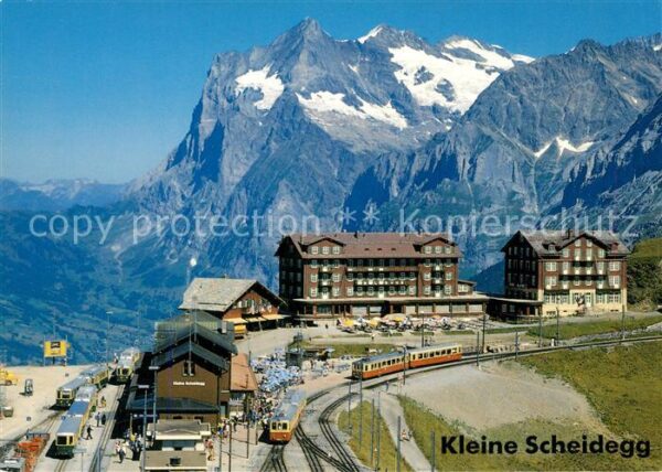 Eisenbahn Kleine Scheidegg Wetterhorn