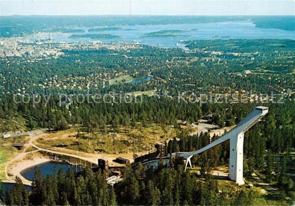 Ski-Flugschanze Oslo Norway Holmenkollen