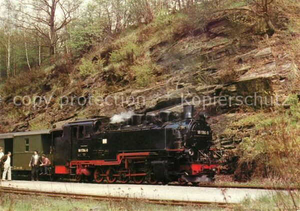 Lokomotive 991784-0 Schmalspurbahn Freital-Hainsbe