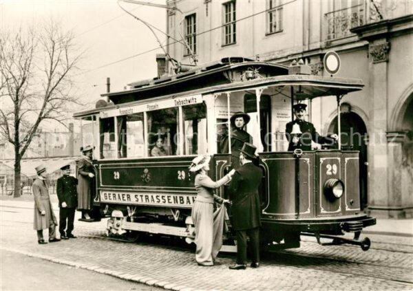 Strassenbahn Historischer Triebwagen Nr. 29 Gera
