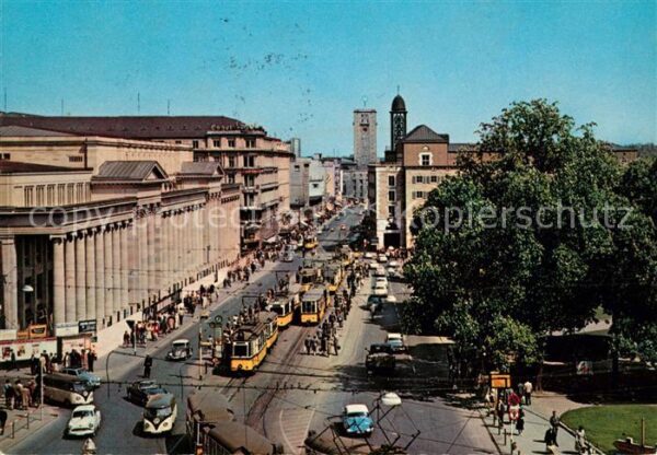 Strassenbahn Stuttgart Königstrasse Königsbau