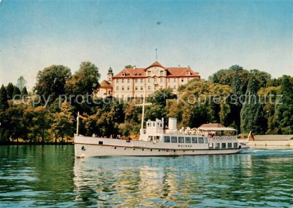 Motorschiffe Mainau Bodensee Deutschordensschloss Ki