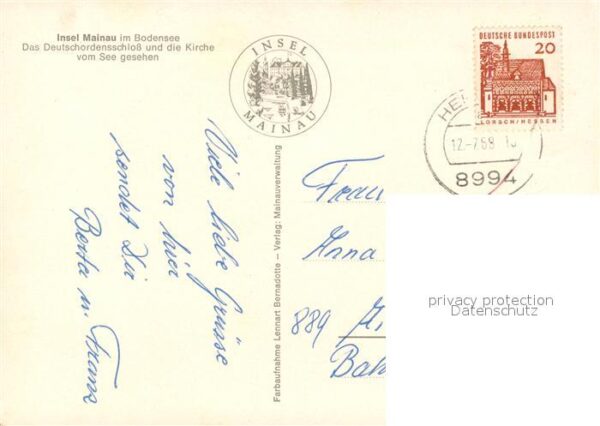 Motorschiffe Mainau Bodensee Deutschordensschloss Ki – Bild 2