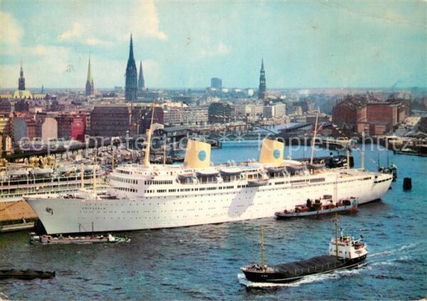 Schiffe Ships Navires Gripsholm Hamburg Hafen
