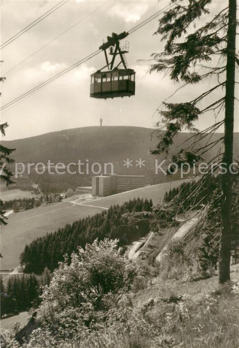 Seilbahn Oberwiesenthal Erholungsheim am Fichtel
