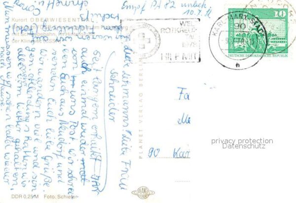 Seilbahn Oberwiesenthal Erholungsheim am Fichtel – Bild 2