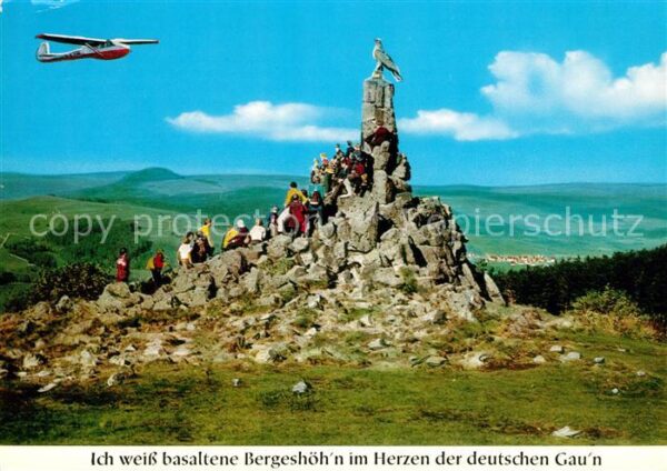 Segelflug Gliding Vol-Voile Vuolo-a-Vela Wasserkuppe Fliegerdenkmal