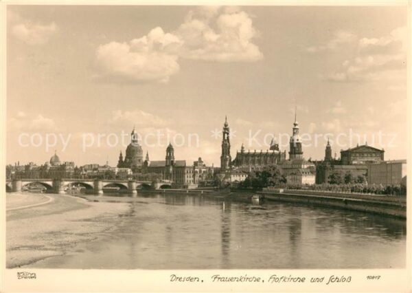 Foto Hahn Nr. 10817 Dresden Frauenkirche Hofkirche Sc