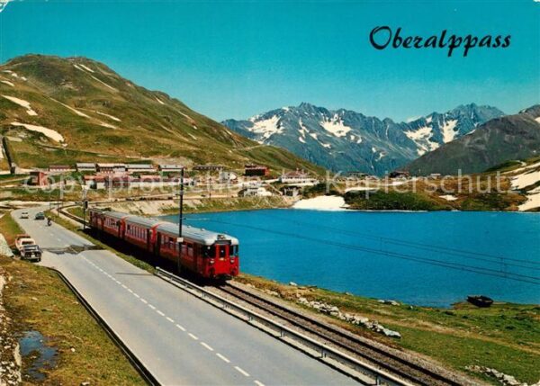 Eisenbahn Oberalppass Calmot Piz Maler