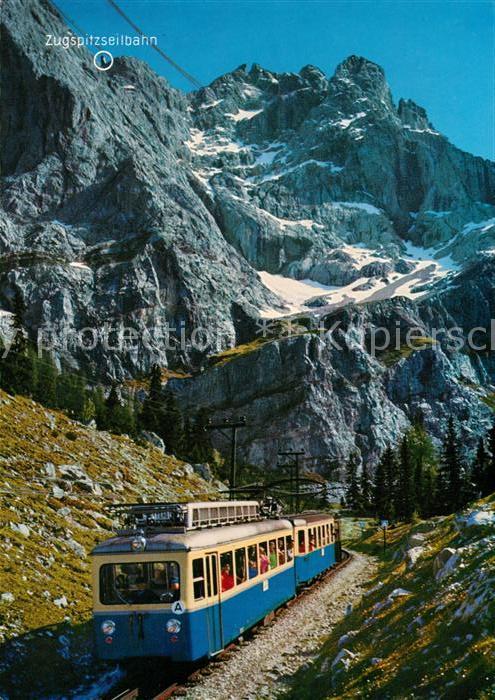 Zahnradbahn Bayerische Zugspitzbahn Zugspitzgipfel