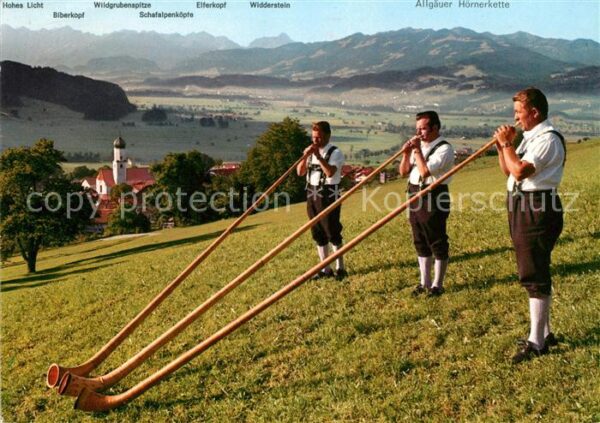 Alphorn Alphornbläser Allgäu