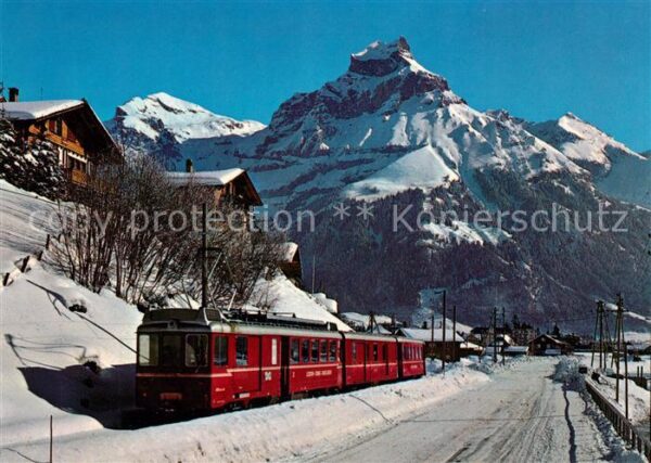 Eisenbahn Engelberg Hahnen Luzern-Stans-Engelberg