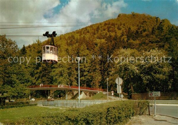 Seilbahn Bad Harzburg Fussgänger-Brücke