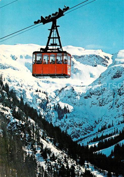 Seilbahn Walmendingerhorn Gemsteltal Mittelberg
