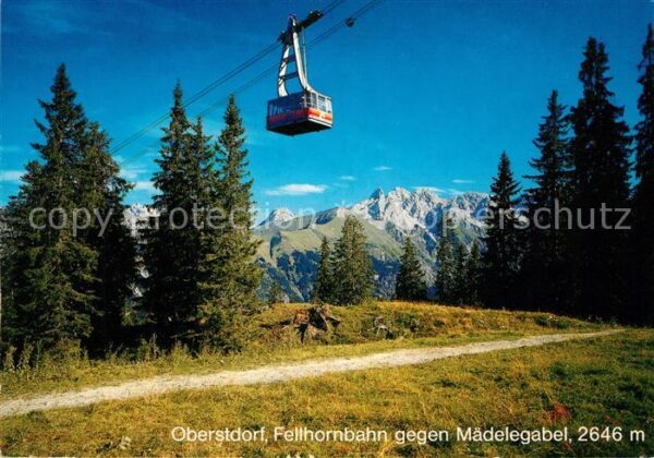 Seilbahn Fellhorn Oberstdorf Mädelegabel