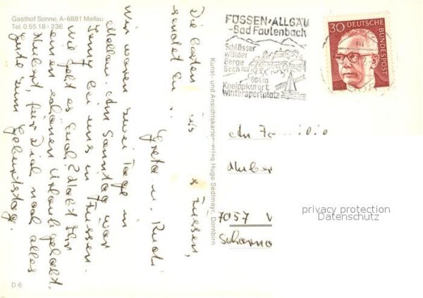 Mellau Vorarlberg Gasthof Sonne – Bild 2