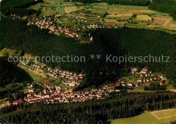 Bad Teinach-Zavelstein Fliegeraufnahme