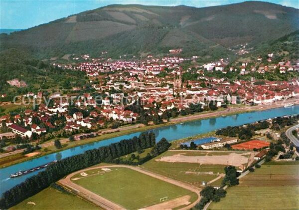 Eberbach Neckar Fliegeraufnahme