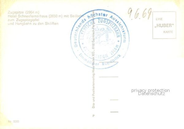 Zugspitze Hotel Schneefernerhaus Seilbahn – Bild 2