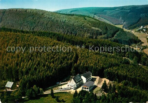 Willingen Sauerland Wald-Hotel Fliegeraufnahme