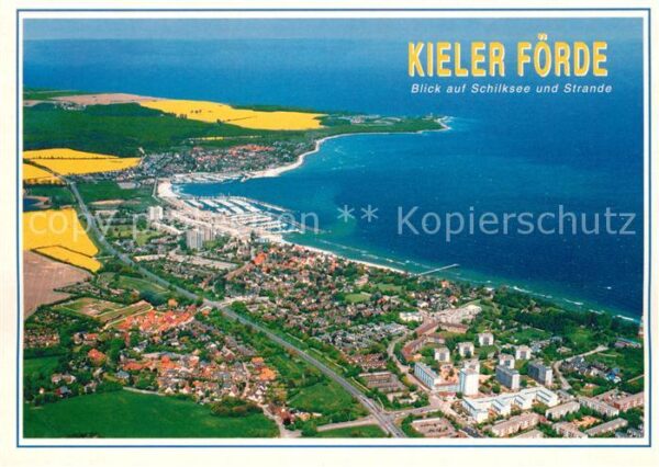 Kiel Fliegeraufnahme Schilksee Strande