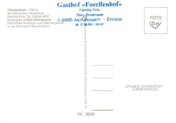 Aich Assach Steiermark Gasthof Forellenhof – Bild 2