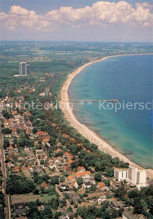 Timmendorfer Strand Fliegeraufnahme