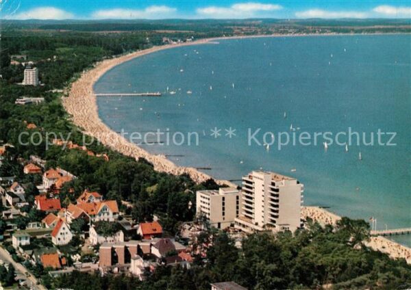 Timmendorfer Strand Fliegeraufnahme