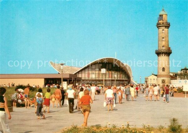 Rostock-Warnemuende Konsum-Gaststätte Teepott Leuchtturm
