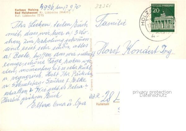 Bad Holzhausen Luebbecke Kurhaus Holsing – Bild 2