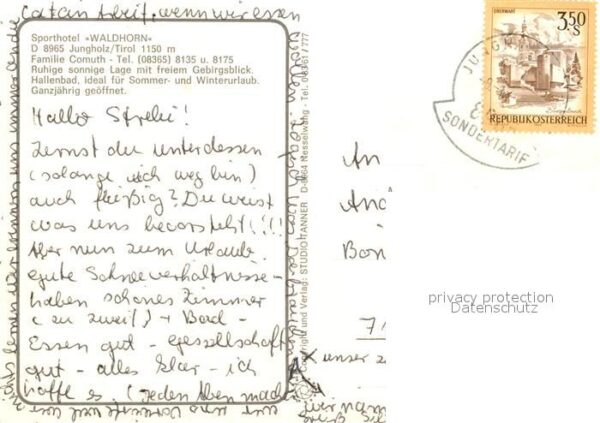 Jungholz Tirol Sporthotel Waldhorn – Bild 2