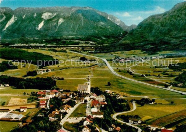 Anger Chiemgau Untersberg Fliegeraufnahme