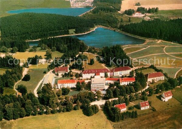 Clausthal-Zellerfeld Fliegeraufnahme Kurklinik Am Hasenbach