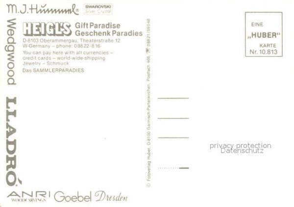 Oberammergau Heigls Geschenkahaus – Bild 2
