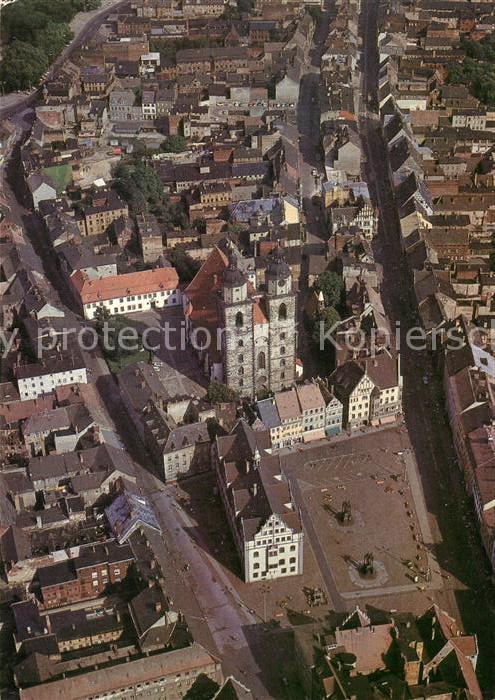 Wittenberg Lutherstadt Fliegeraufnahme