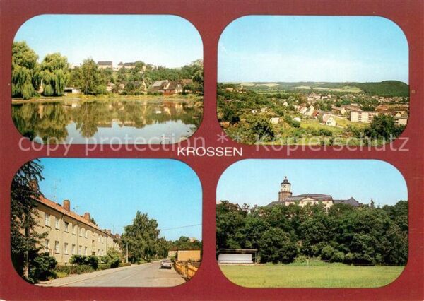 Crossen Elster Strasse der Einheit Schloss