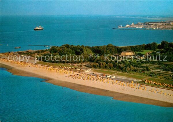 Cuxhaven Nordseebad Fliegeraufnahme