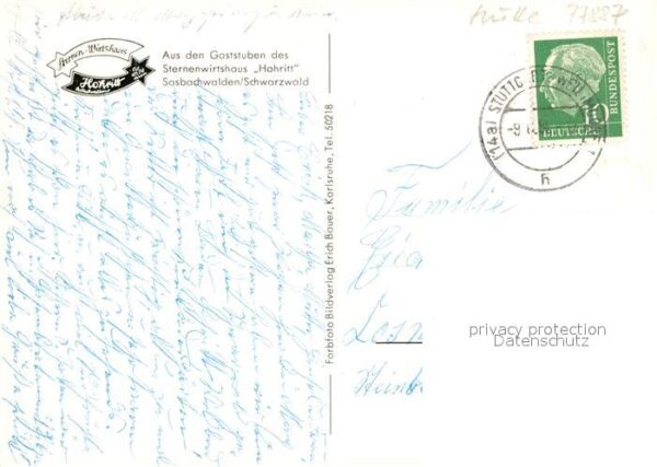 Sasbachwalden Sternenwirtshaus Hohritt – Bild 2