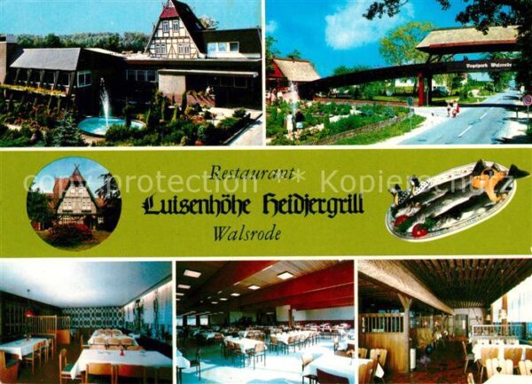 Walsrode Lueneburger Heide Restaurant Luisenhöhe Heidiergrill