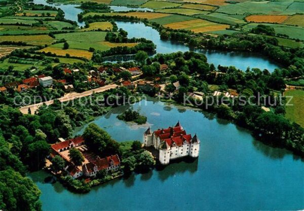 Gluecksburg Ostseebad Fliegeraufnahme Schloss
