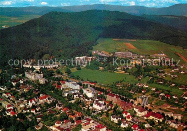 Bad Wildungen Fliegeraufnahme Kurviertel