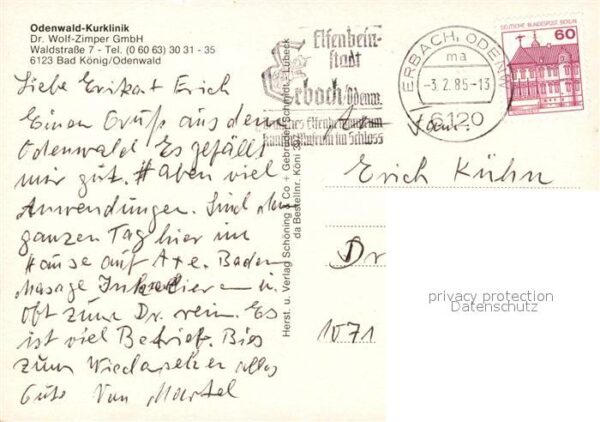 Bad Koenig Odenwald Odenwald-Klinik – Bild 2