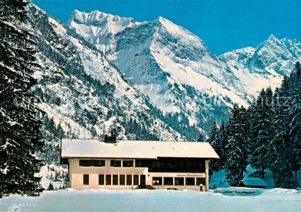 Oberstdorf Berggasthof Oytalhaus Schneck Himmelhor