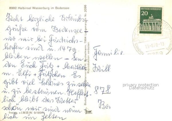 Wasserburg Bodensee Fliegeraufnahme – Bild 2