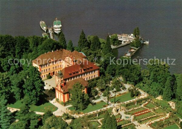 Mainau Schloss Kirche Rosengarten