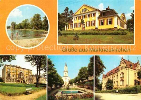 Markneukirchen Rudolf-Thiele-Bad Lutherplatz