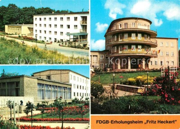 Gernrode Harz Erholungsheim Fritz Heckert
