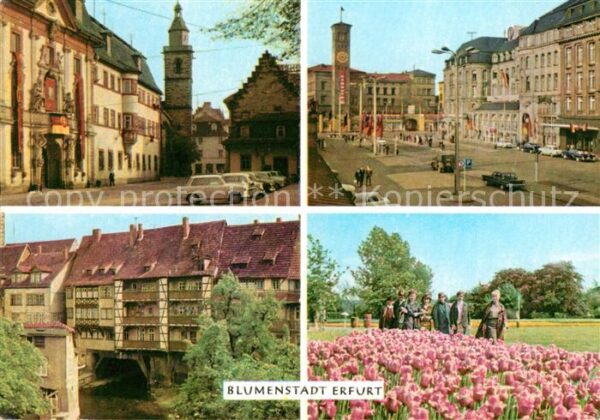 Erfurt Platz der Deutsch-Sowjetischen Freundsc